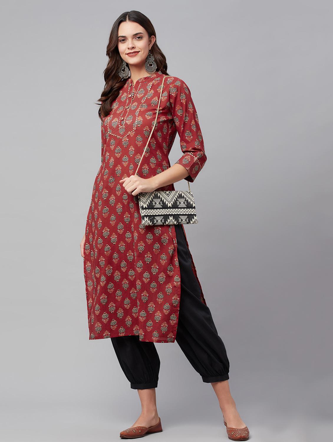 women's straight kurta - 18739122 - Zoom Image - 0