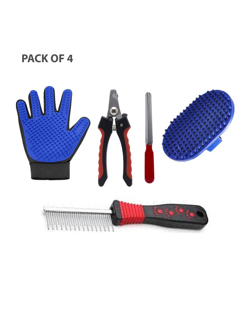 multi colored plastic pet comb brush - 18739877 -  Standard Image - 1