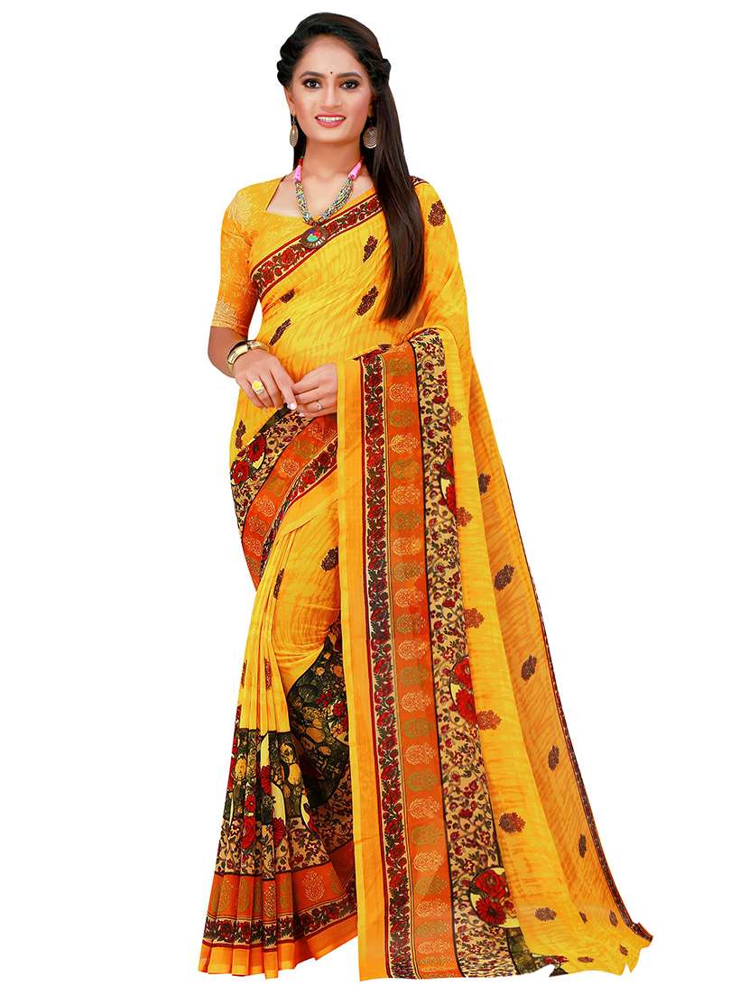 women's saree combo with blouse - 18740413 -  Standard Image - 1
