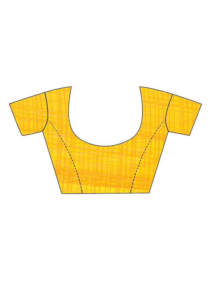 women's saree combo with blouse - 18740544 - Standard Image - 4