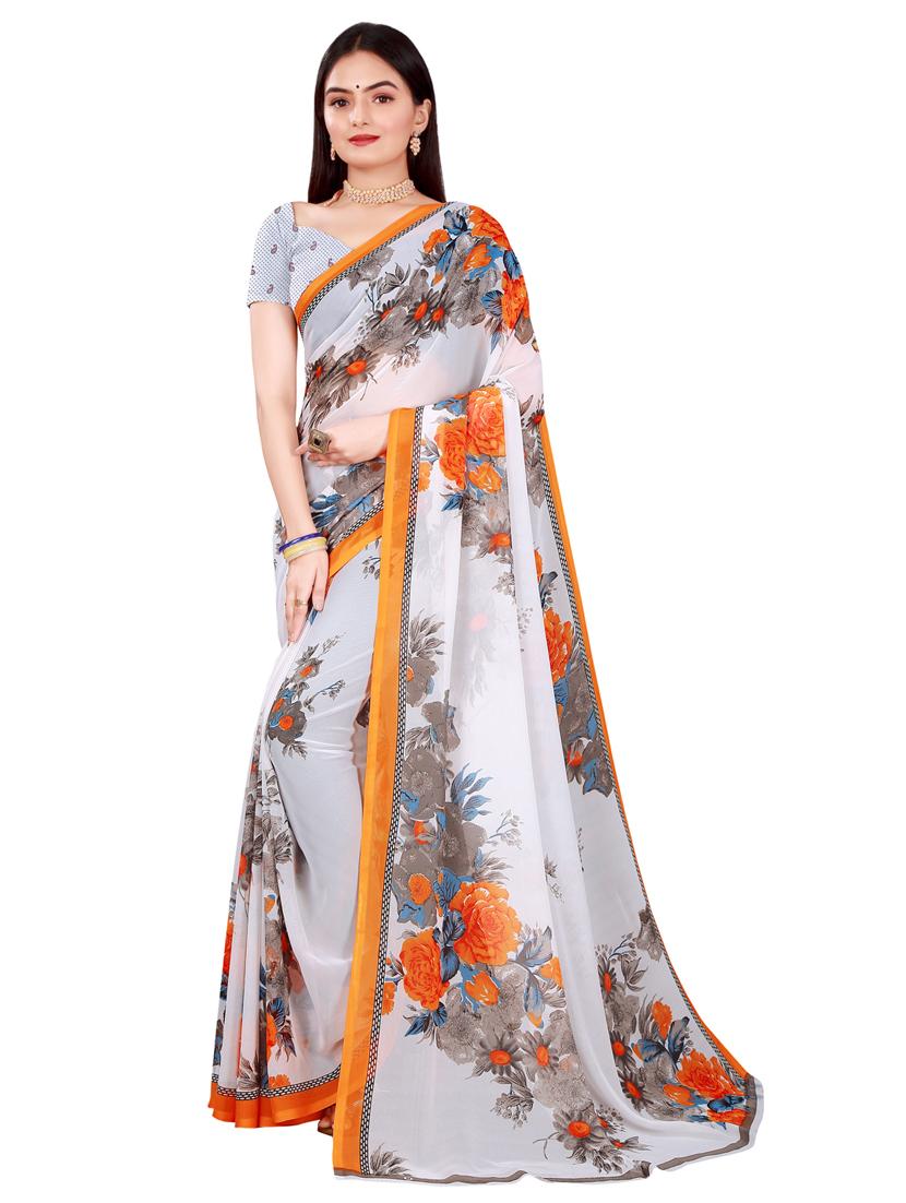 women's saree combo with blouse - 18741003 - Standard Image - 1