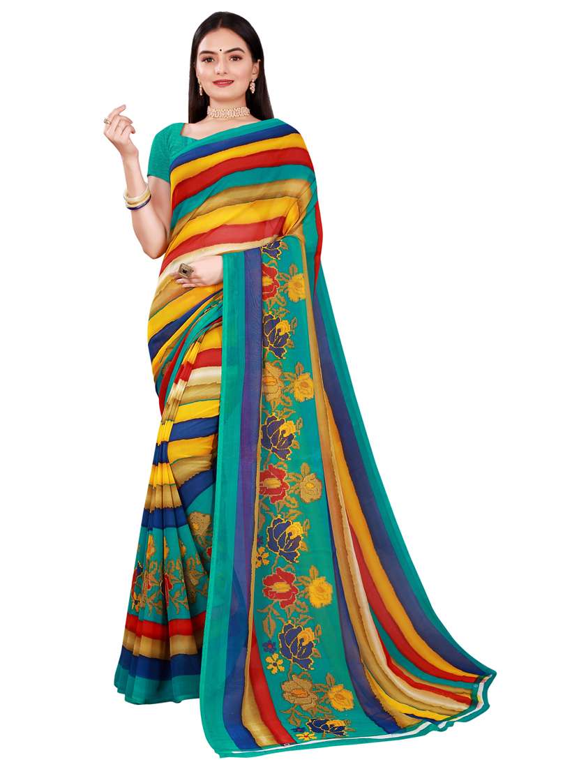 women's saree combo with blouse - 18741224 -  Standard Image - 1