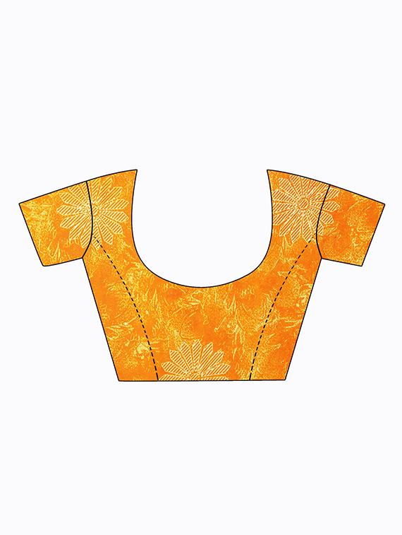 women's saree combo with blouse - 18741582 - Standard Image - 4