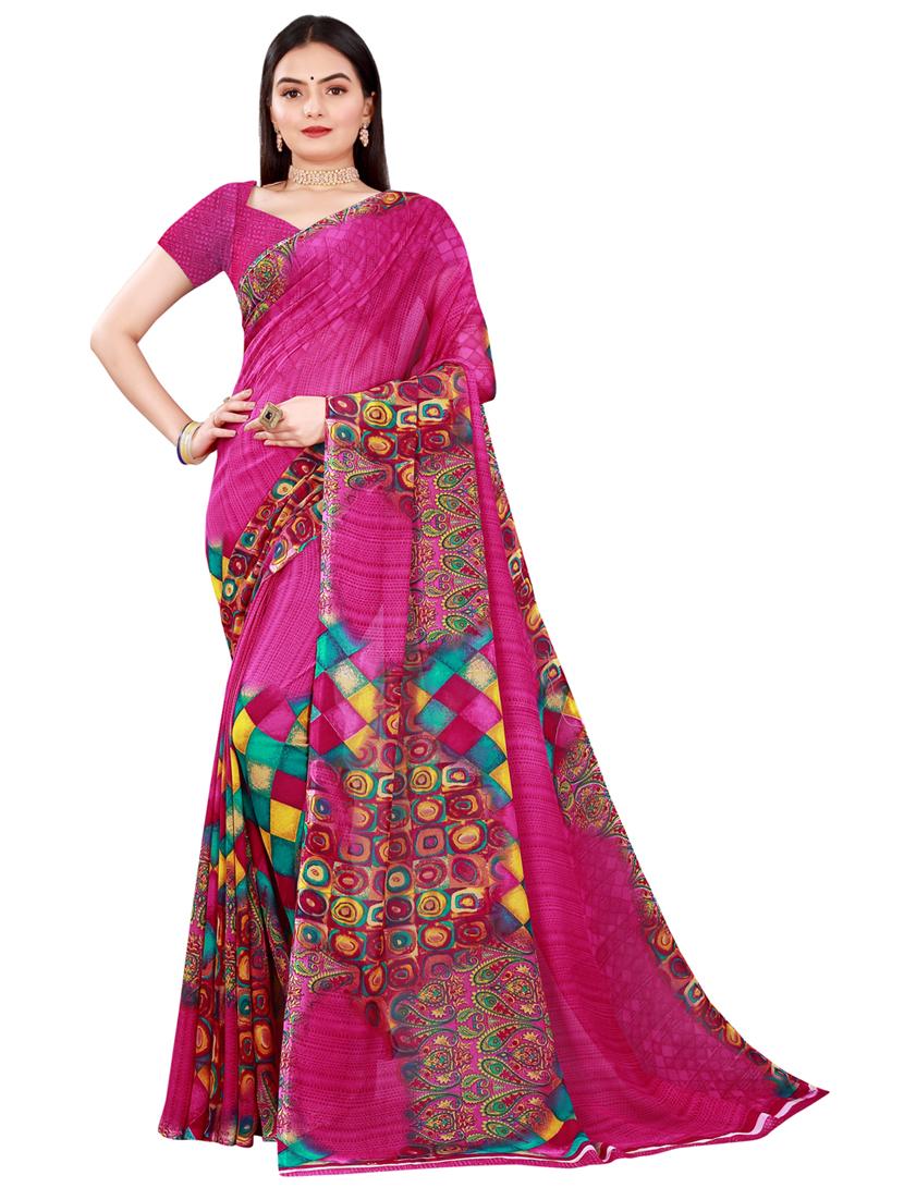 women's saree combo with blouse - 18741705 -  Standard Image - 1