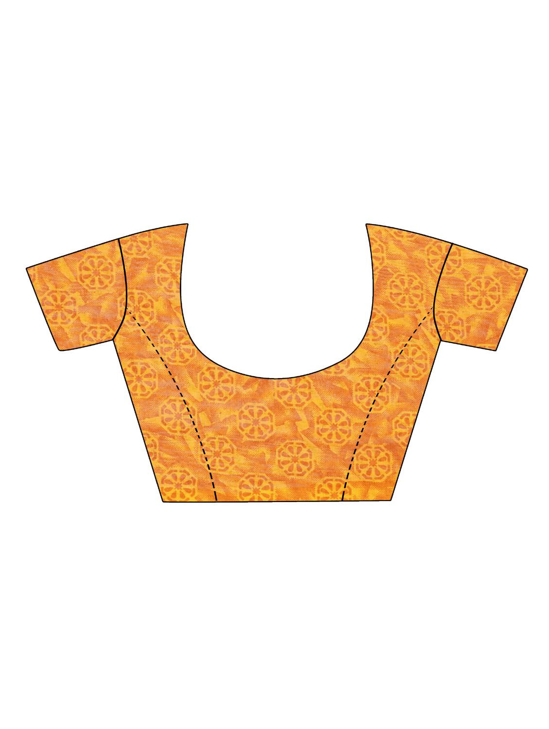 women's saree combo with blouse - 18741789 - Standard Image - 4