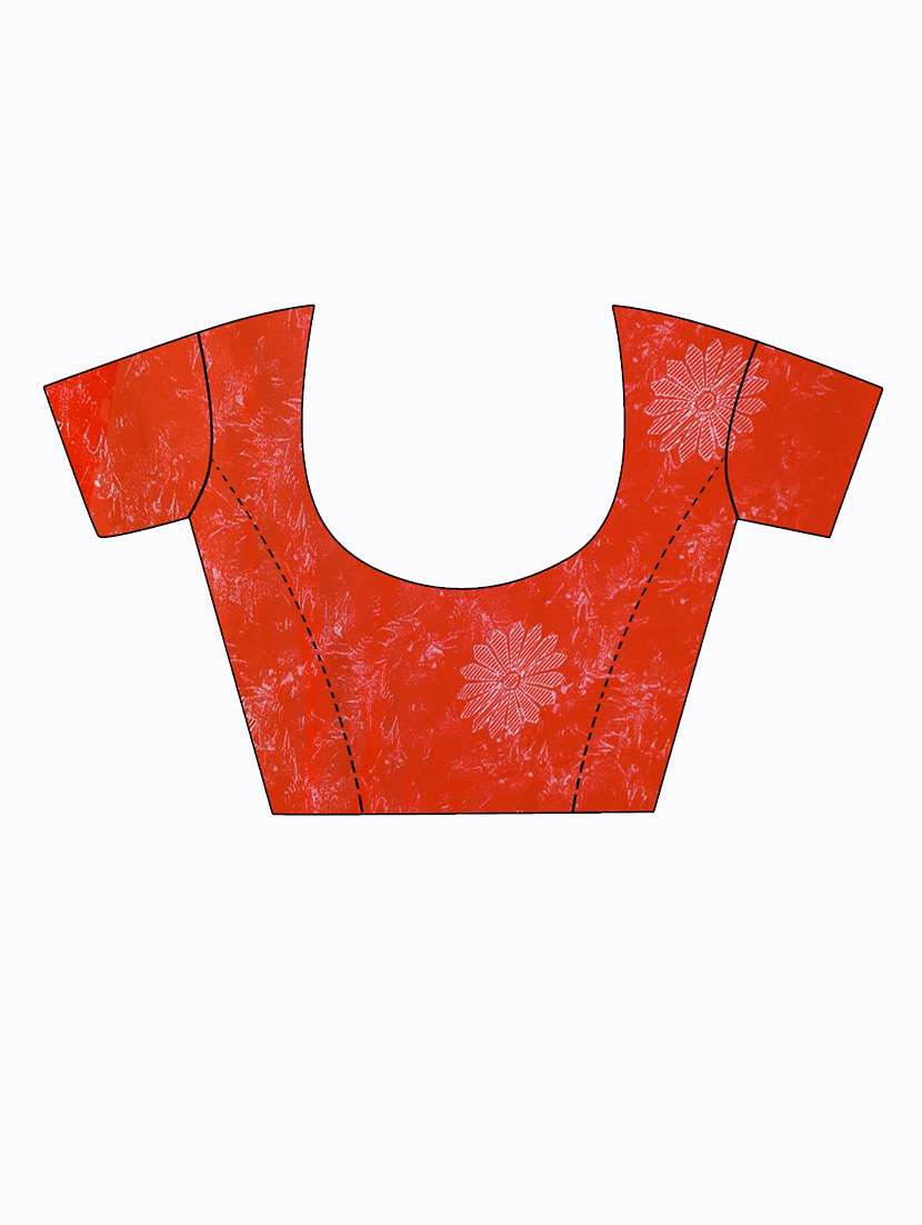 women's saree combo with blouse - 18742272 - Standard Image - 4