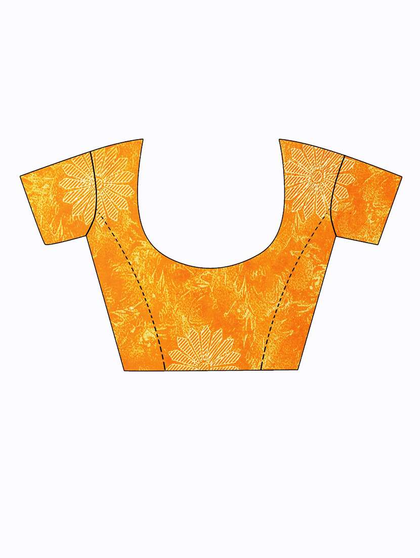 pack of 2 printed sarees with blouse - 18742279 -  Standard Image - 4