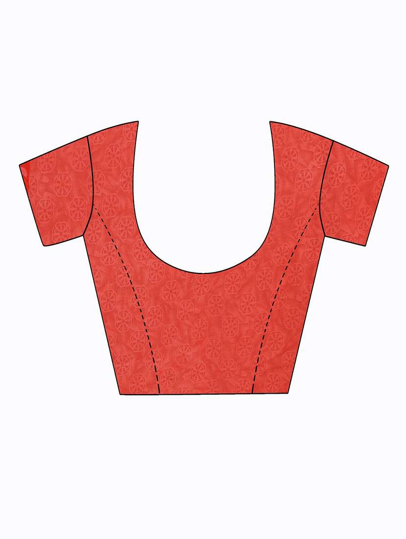 women's saree combo with blouse - 18742451 - Standard Image - 4