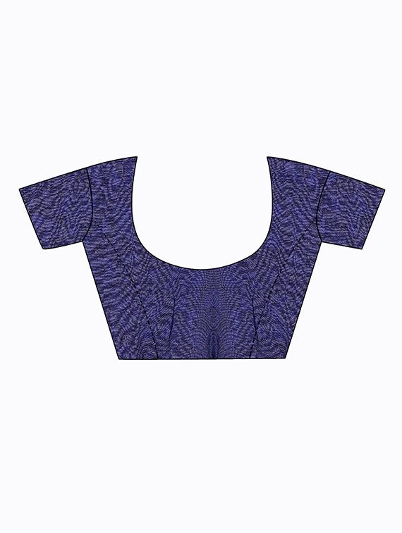 women's saree combo with blouse - 18742529 - Standard Image - 4