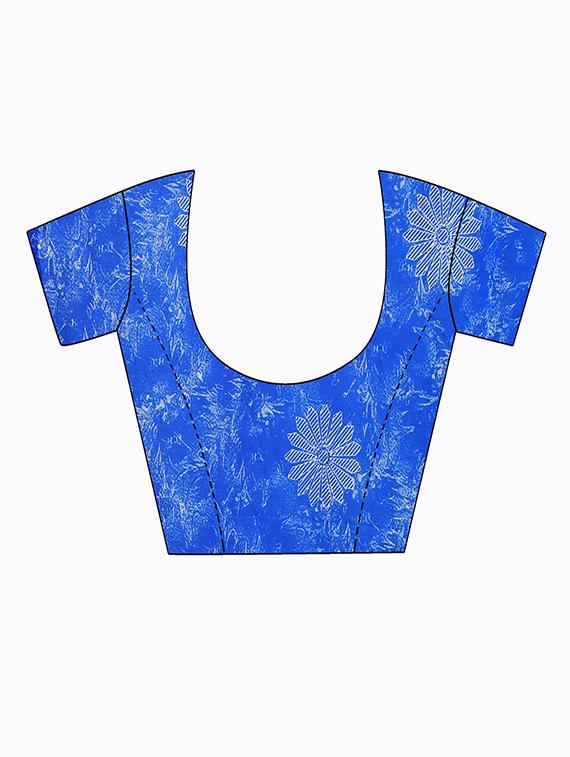 women's saree combo with blouse - 18742559 - Standard Image - 4