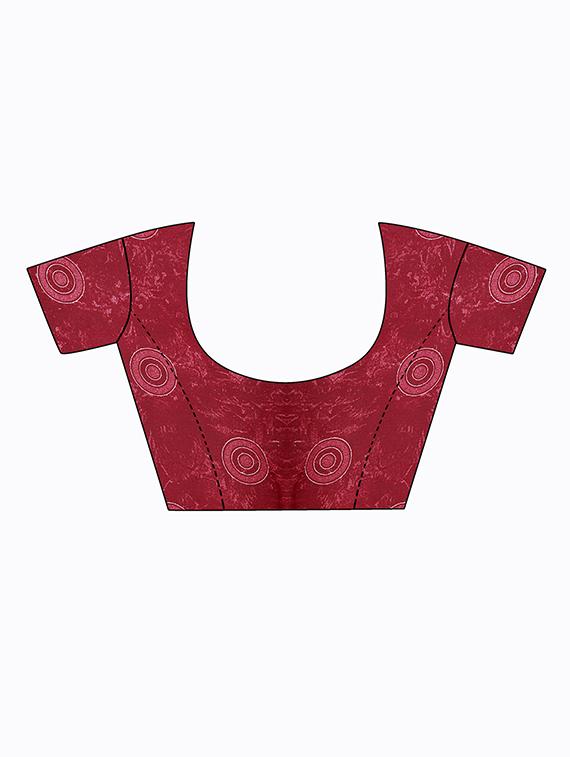 women's saree combo with blouse - 18742561 - Standard Image - 4