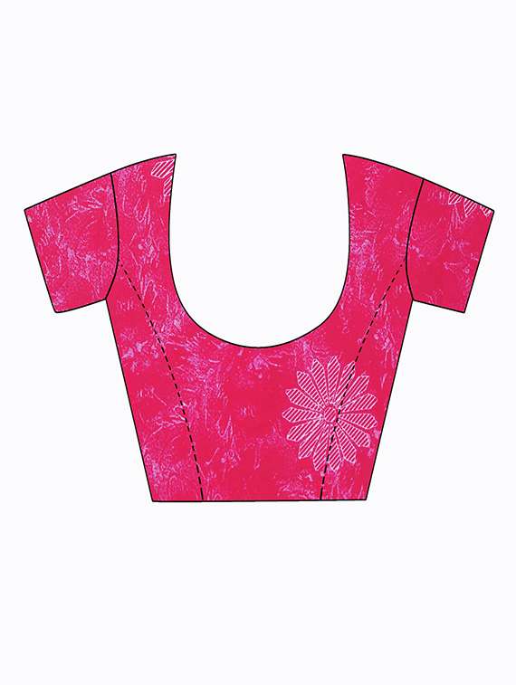 women's saree combo with blouse - 18742659 - Standard Image - 4