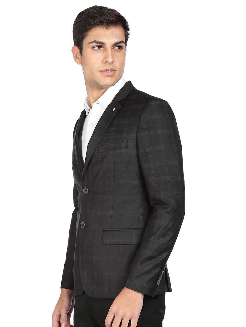 black checked formal blazer - 18742786 -  Standard Image - 1