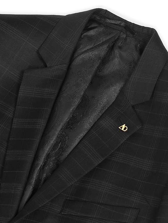 black checked formal blazer - 18742786 -  Standard Image - 4