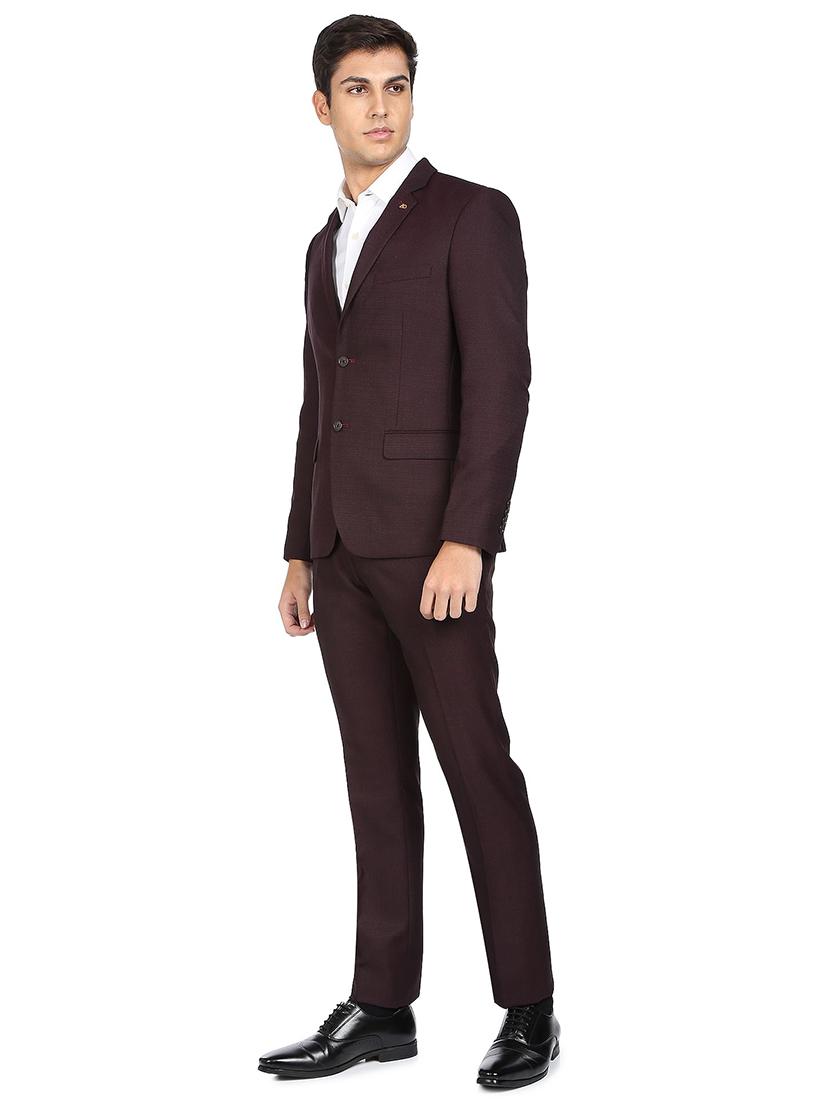 red solid formal blazer - 18742944 - Standard Image - 1
