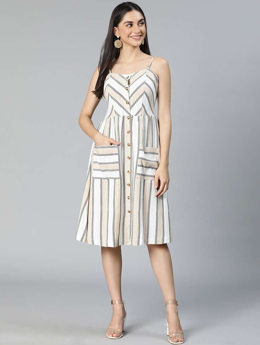 women's  striped dress