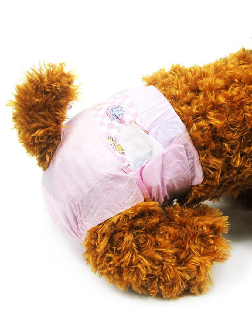 white polypropylene disposable pet diaper - 18748068 - Standard Image - 1