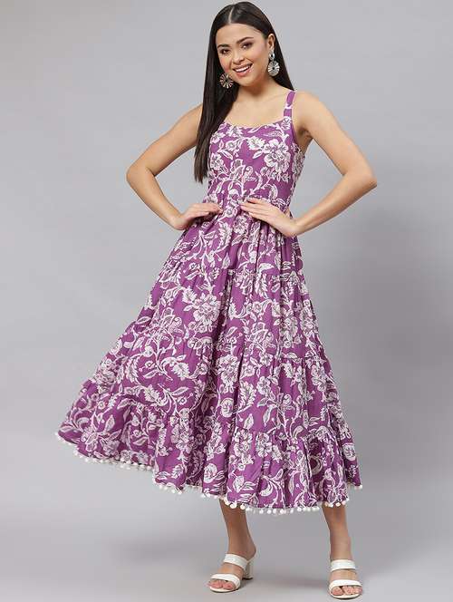 Women's Fit & Flare Floral Dress
