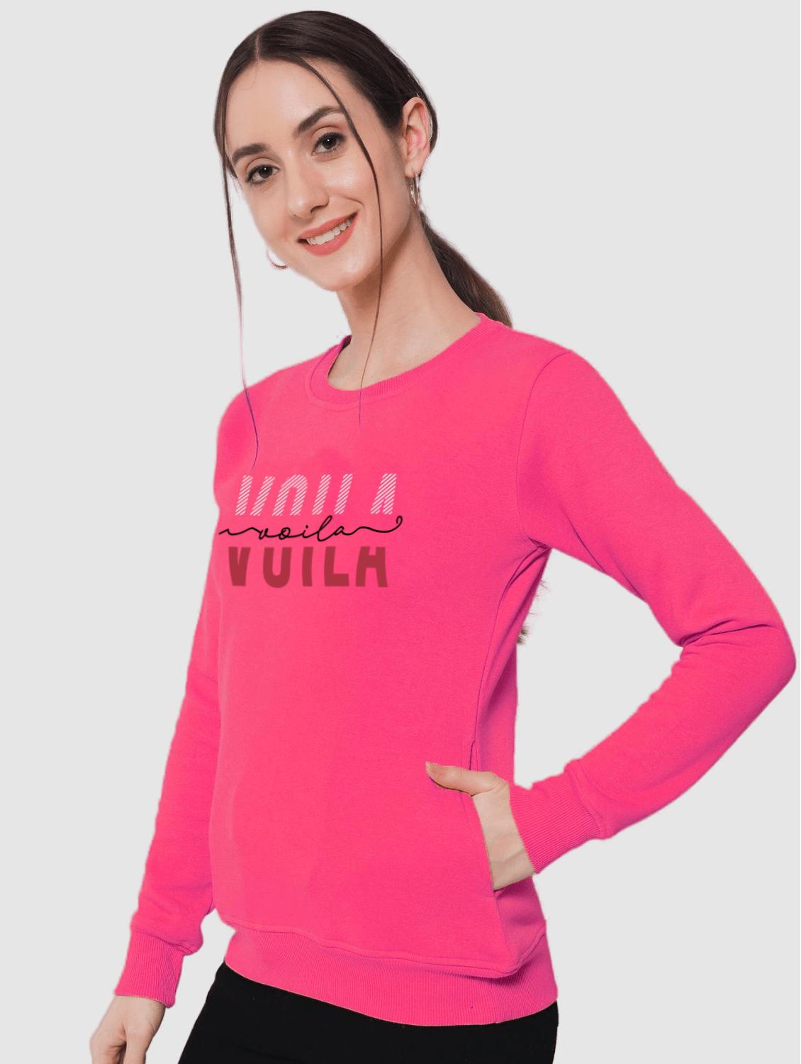 chest printed regular sweatshirt - 18751040 -  Standard Image - 1