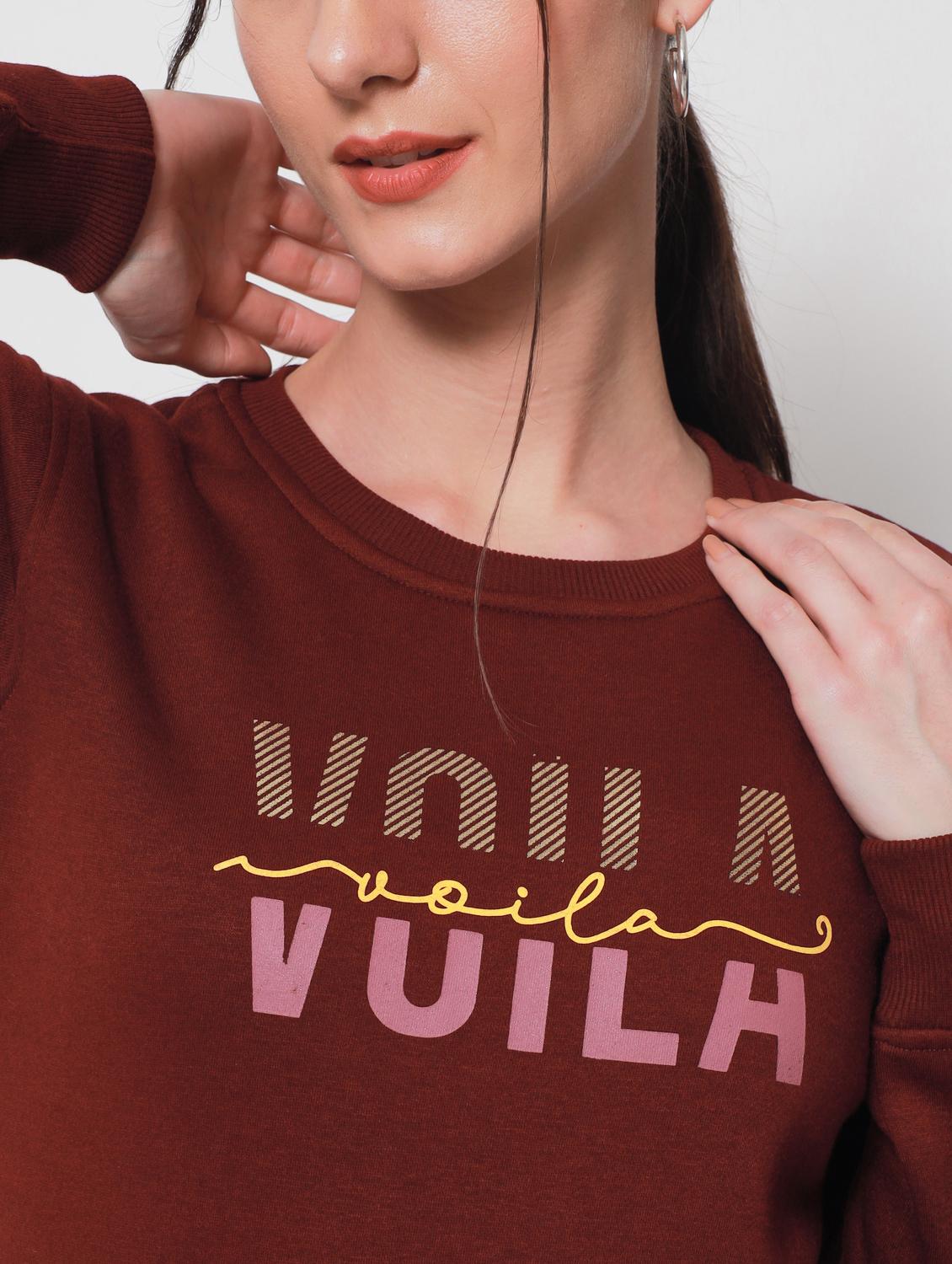 chest printed regular sweatshirt - 18751041 - Standard Image - 4
