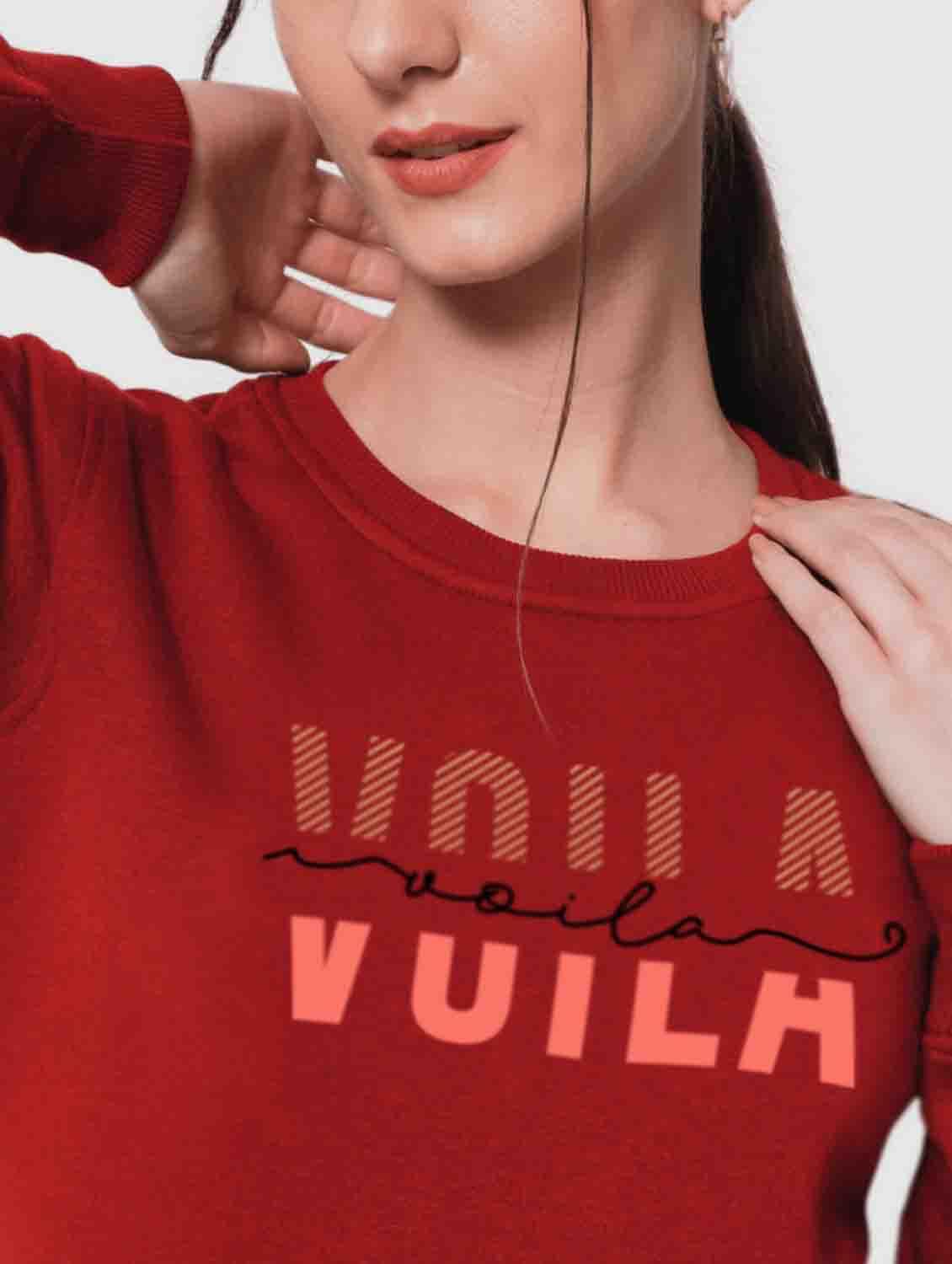 chest printed regular sweatshirt - 18751042 - Standard Image - 4