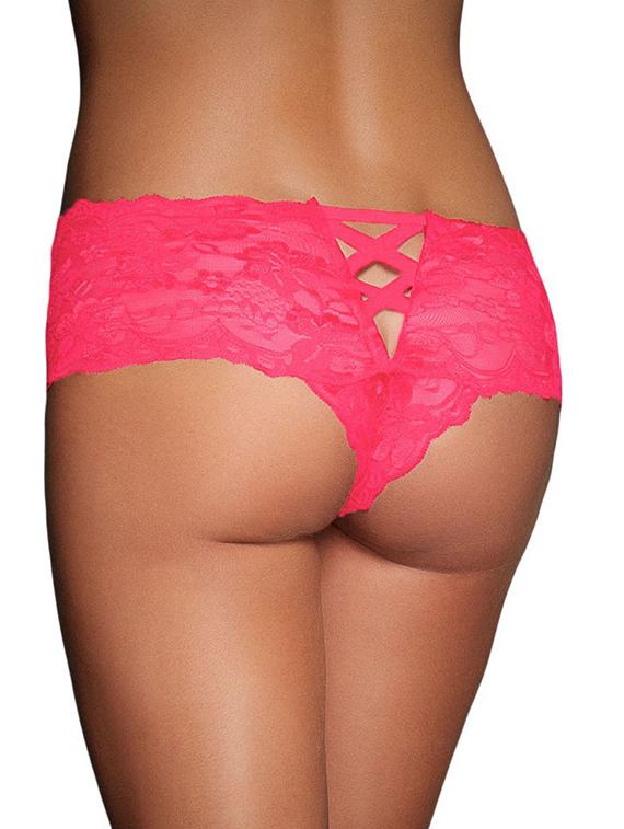 pink lace bikini panty - 18752851 -  Standard Image - 1