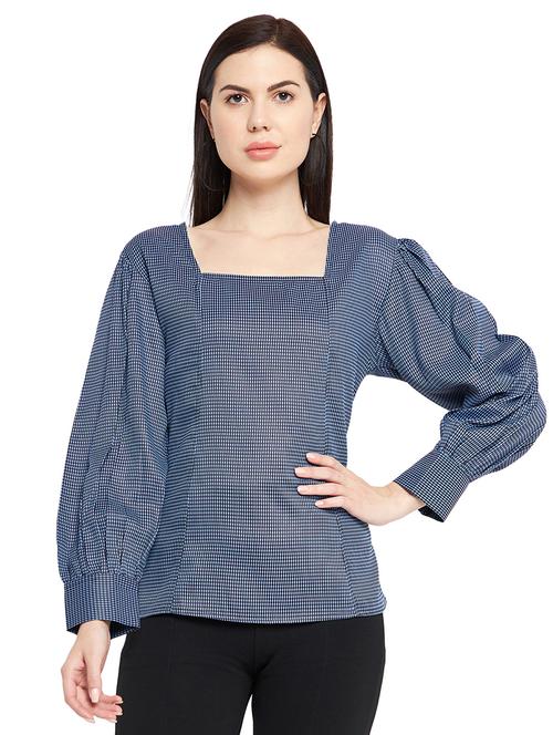women's straight square neck top - 18753099 -  Standard Image - 0