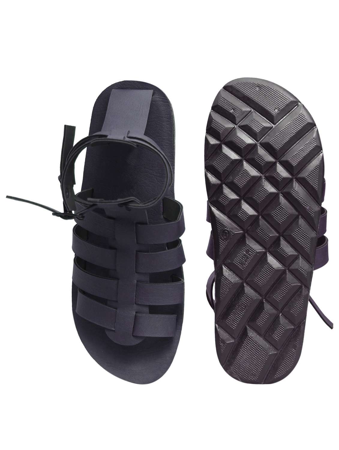 black ankle strap sandal - 18754279 - Standard Image - 4