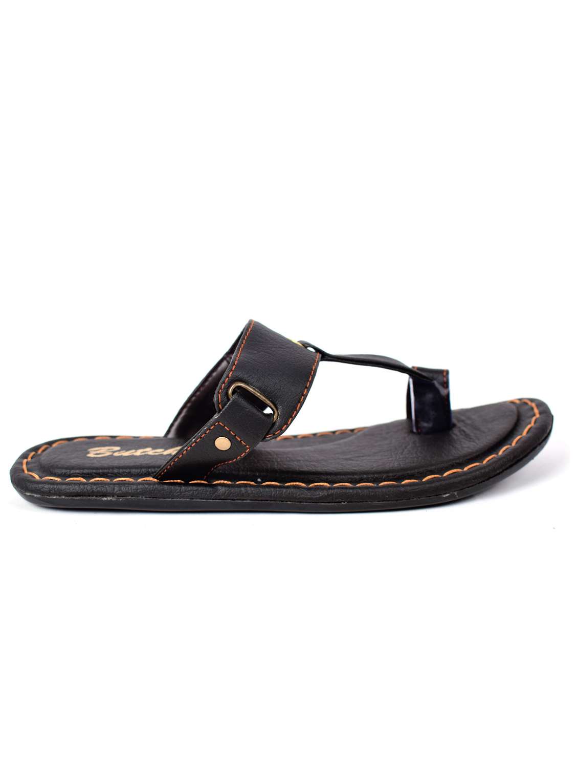 black slip on sandal - 18754311 -  Standard Image - 1