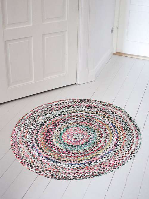 spectral mega color round shape cotton rug - 18757381 -  Standard Image - 0