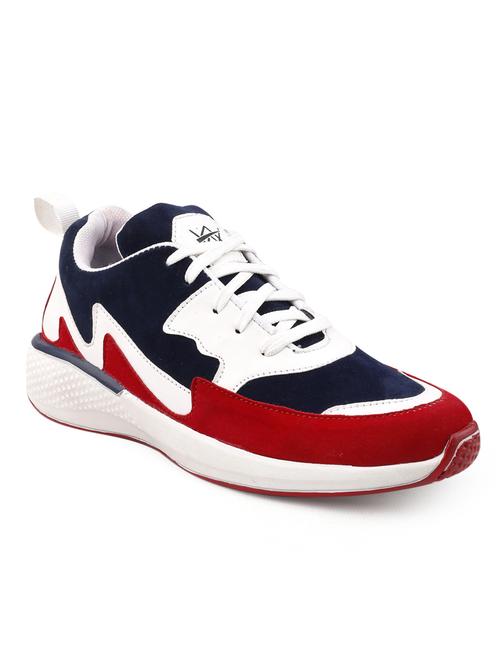 multi colored pvc lace up shoes - 18757694 - Standard Image - 0
