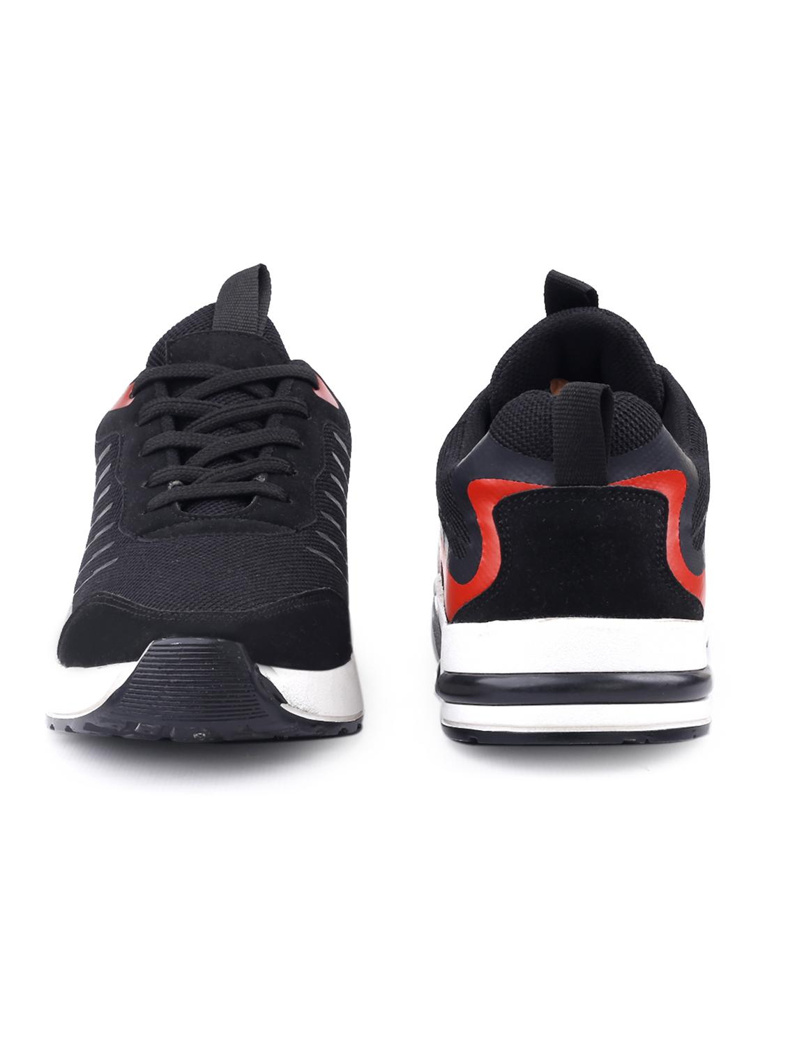 black pvc lace up sneakers - 18757696 - Standard Image - 4