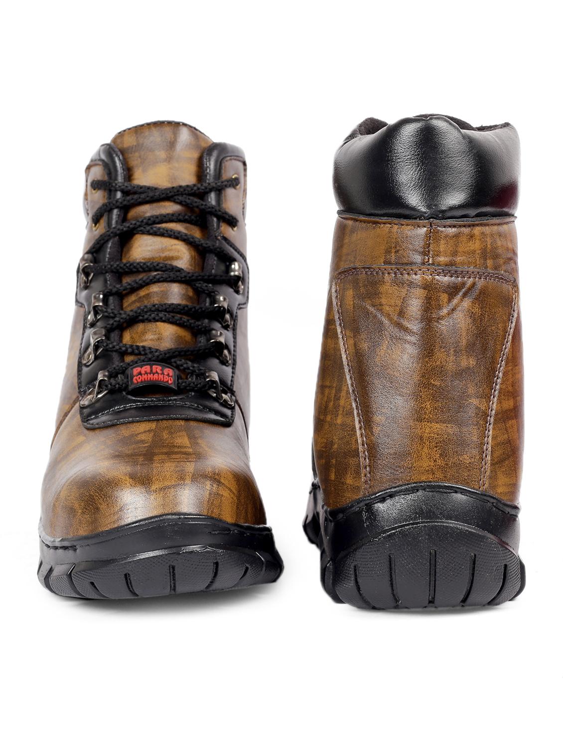 brown pvc lace up shoes - 18757705 - Standard Image - 4