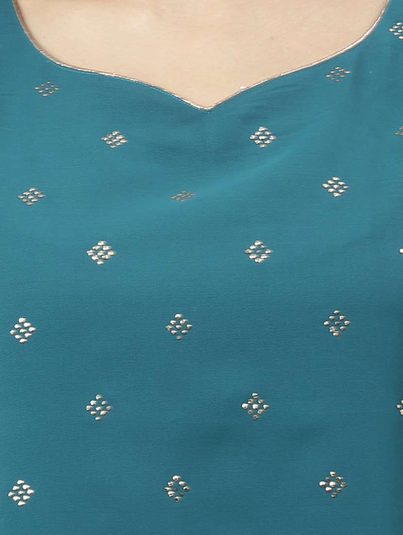 women kurta sharara set with dupatta - 18757777 -  Standard Image - 4