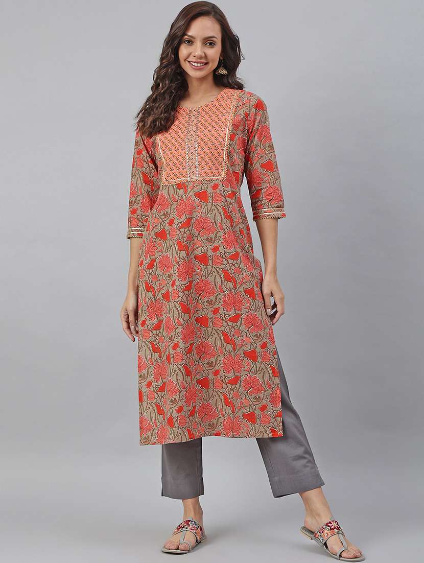 women's straight kurta