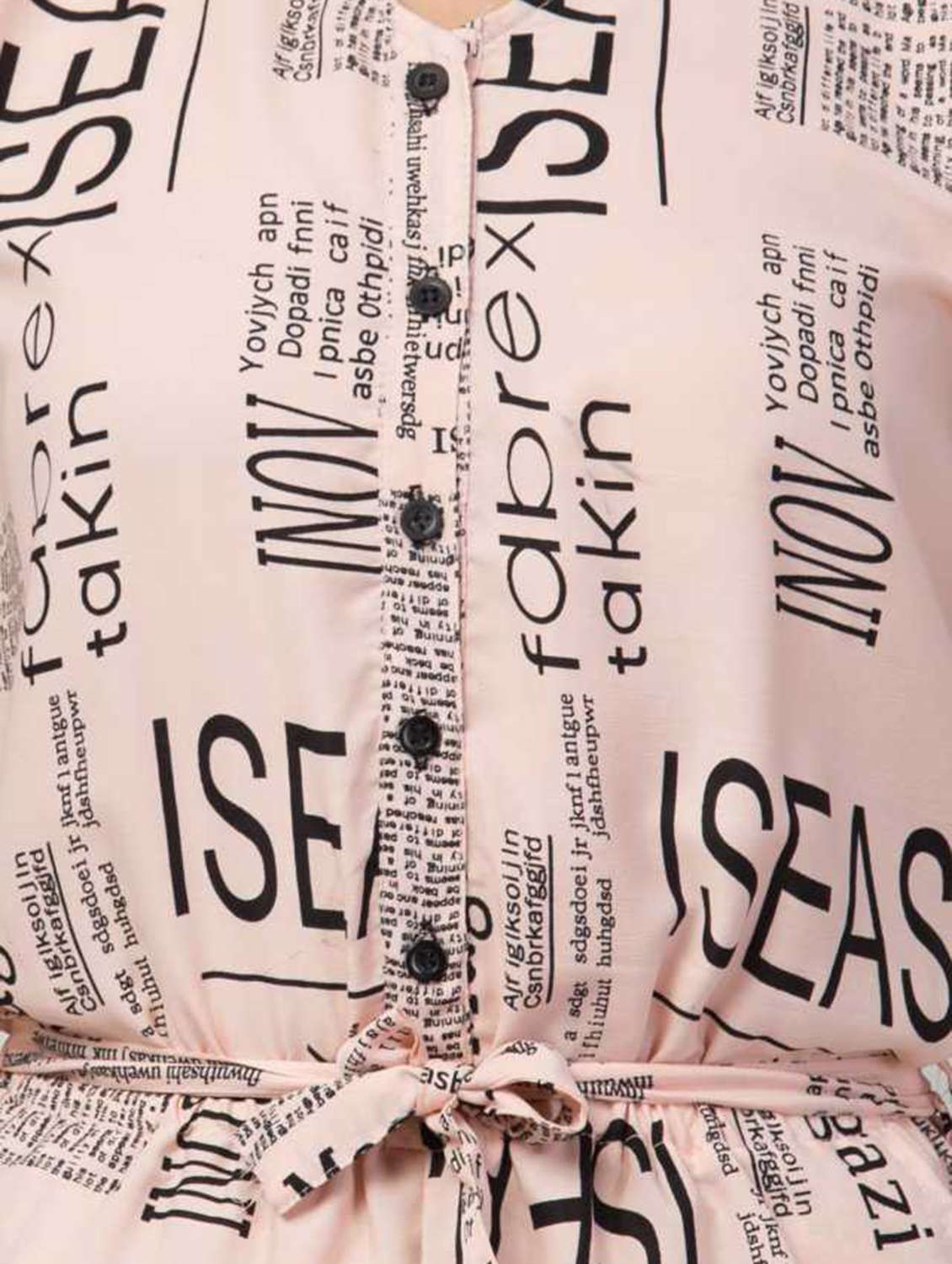 pink cotton blend full leg jumpsuit - 18760486 -  Standard Image - 4