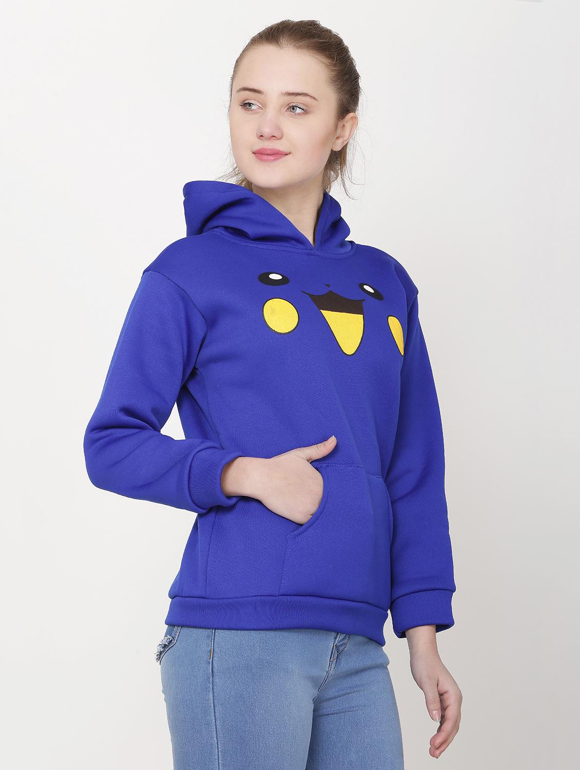 hooded neck graphic sweatshirt - 18760586 - Standard Image - 1