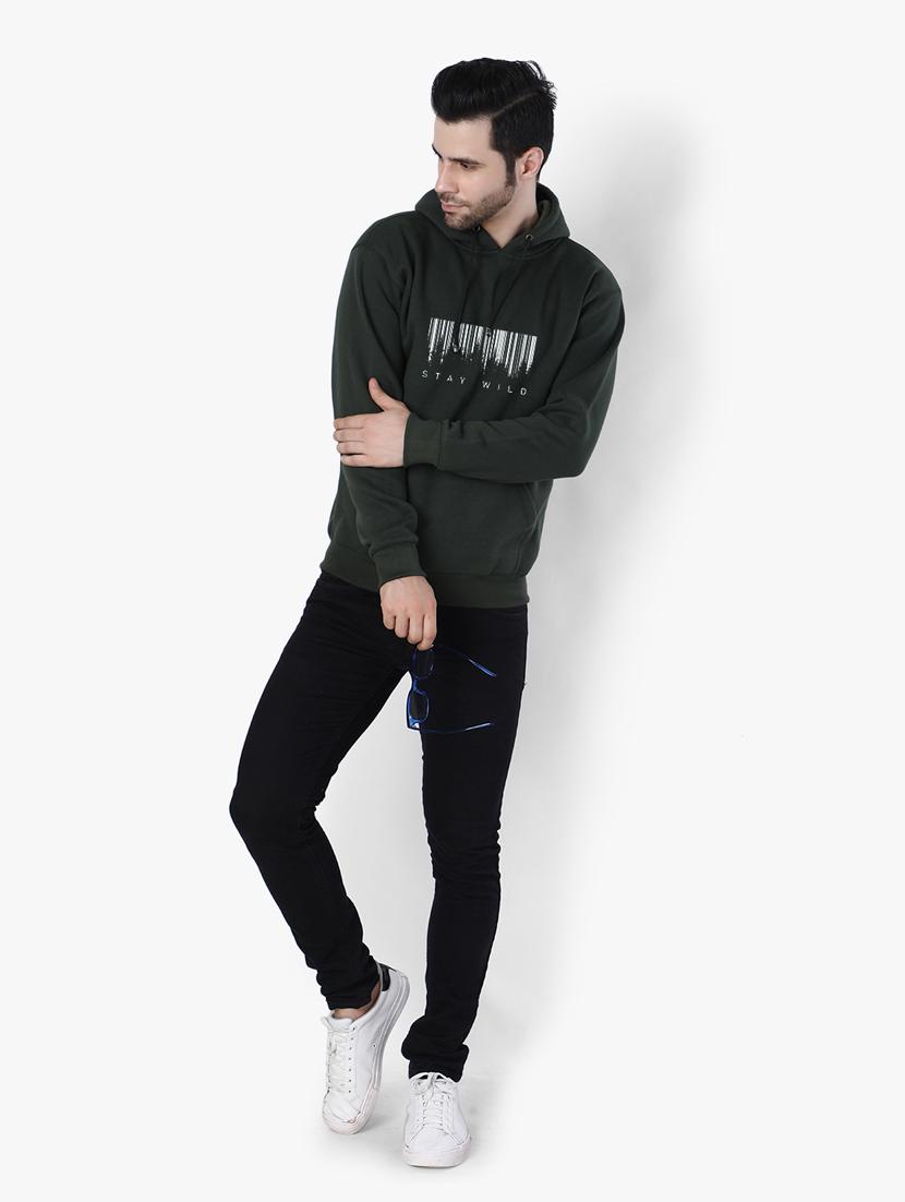 mens chest print sweatshirt - 18760600 - Standard Image - 4
