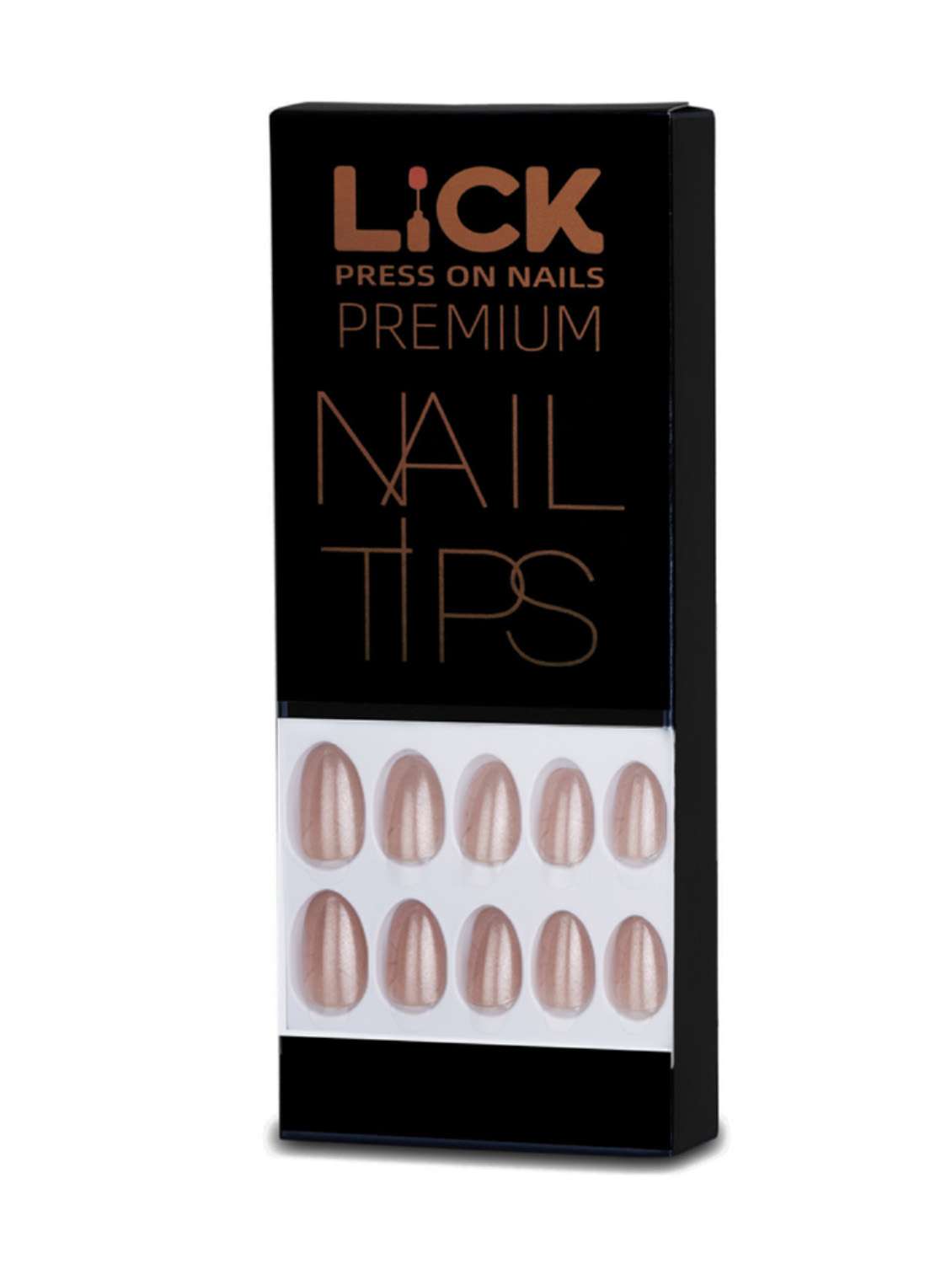 lick 24 pcs acrylic artificial/false stick on nails extension with application kit