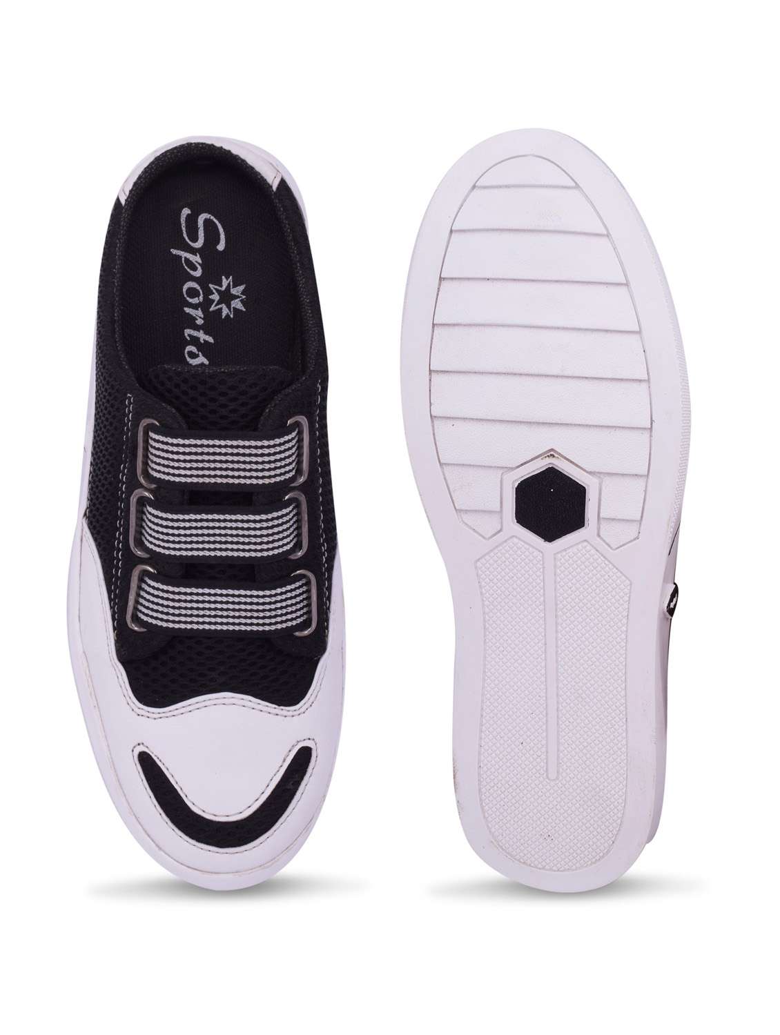 mens multi coloured slip on casual shoes - 18765598 -  Standard Image - 4