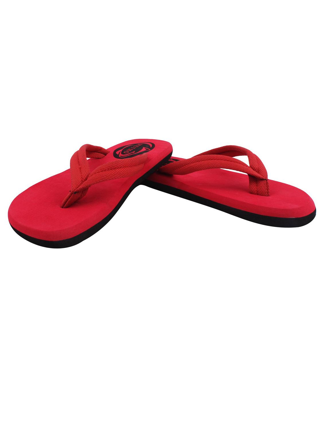 red slip on slipper - 18765673 - Standard Image - 1