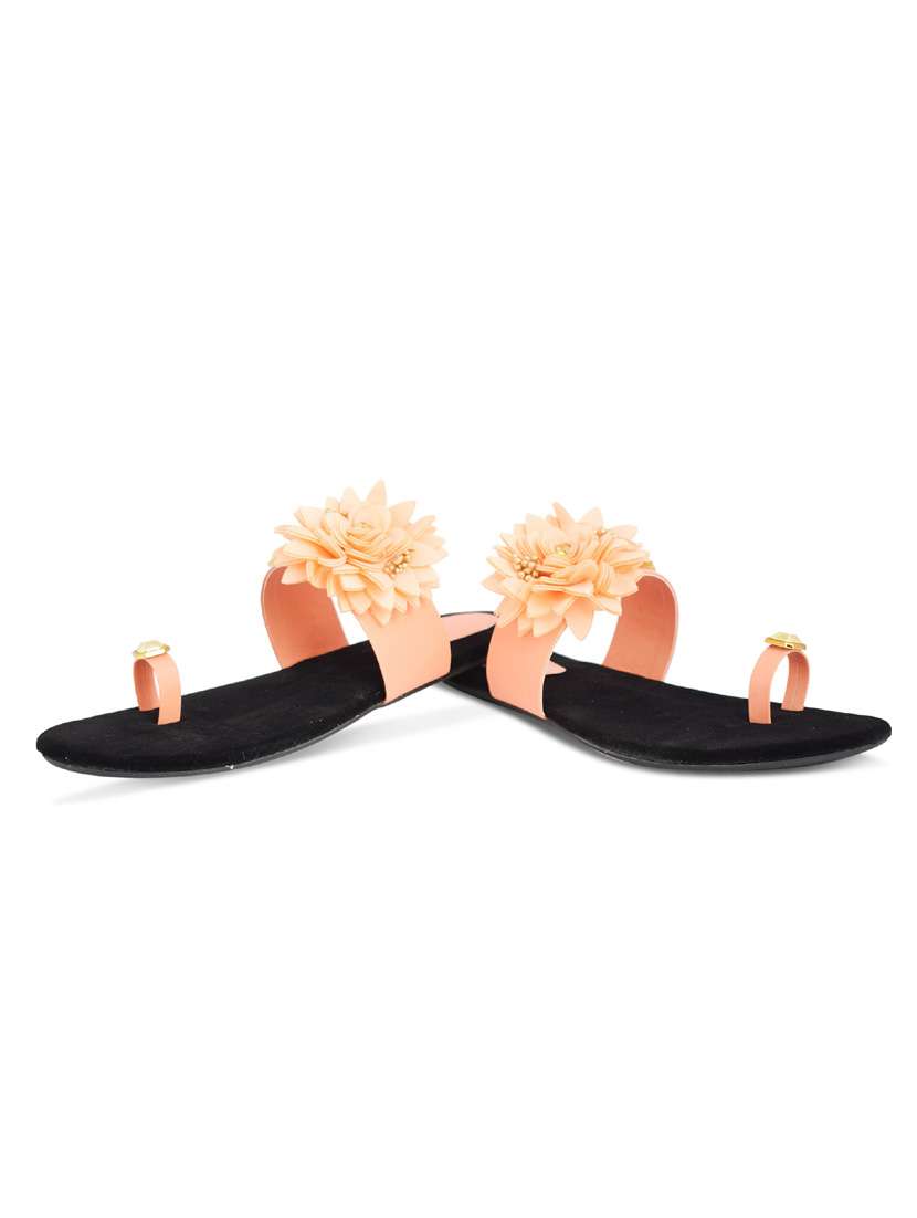 multi colored slip on sandal - 18765806 -  Standard Image - 1