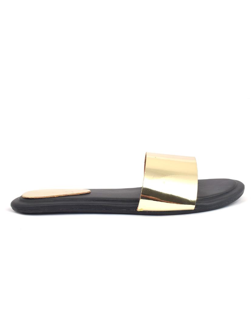 copper slip on sandal - 18765816 - Standard Image - 1