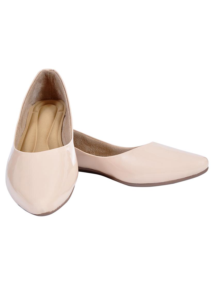 beige slip on ballerina - 18766017 - Standard Image - 1