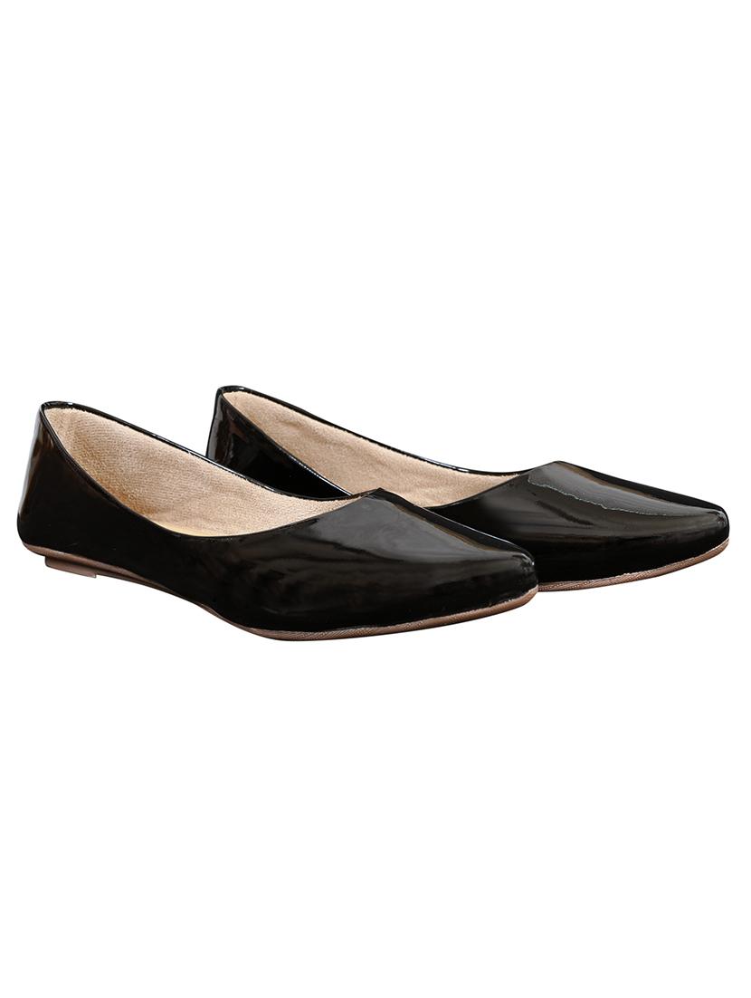 black slip on ballerina - 18766019 - Standard Image - 1