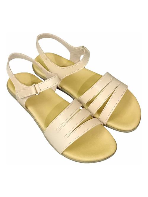 beige back strap sandal - 18766248 -  Standard Image - 0