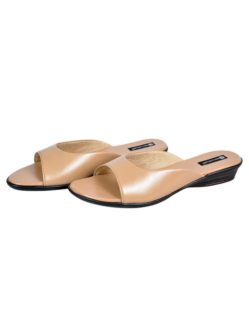 beige slip on sandal - 18766271 -  Standard Image - 0