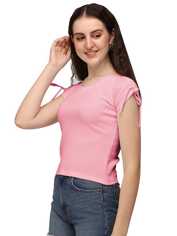 pink lycra regular top - 18766291 -  Standard Image - 1