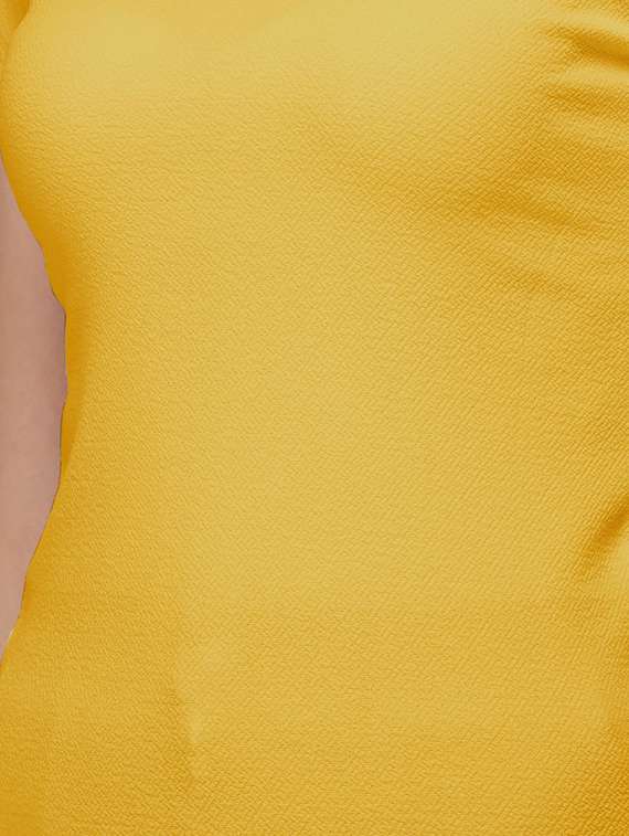 yellow lycra regular top - 18766322 - Standard Image - 4