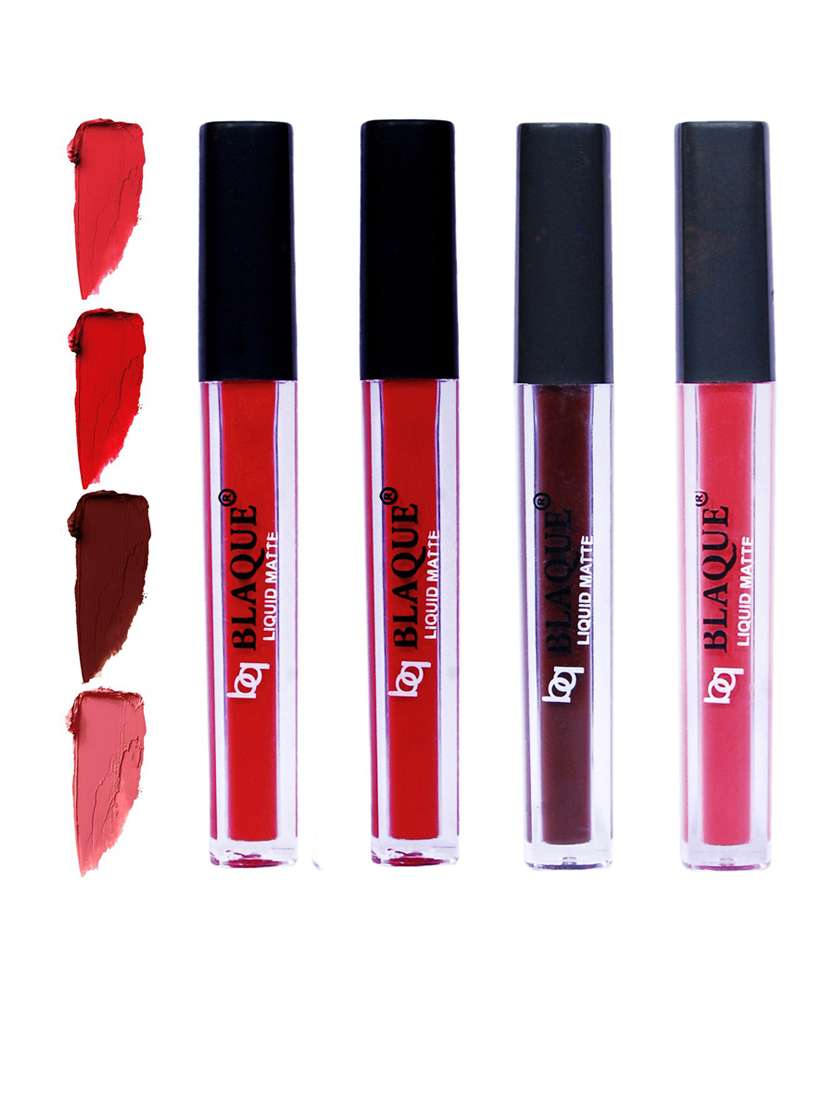 matte liquid lipstick combo of 4 lip color # 101-102-106-111